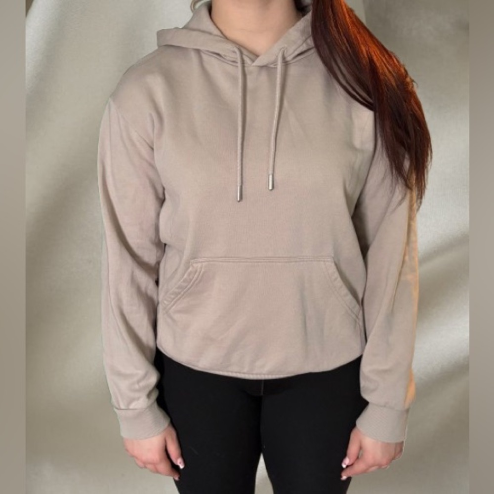 H & M Casual Taupe Hoodie size XS